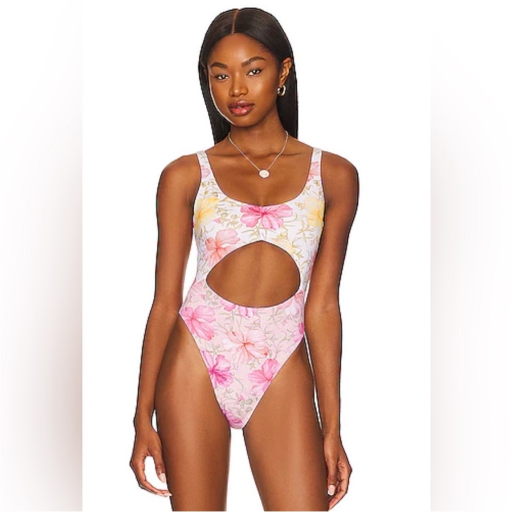 LoveShackFancy x Hurley bathing suit